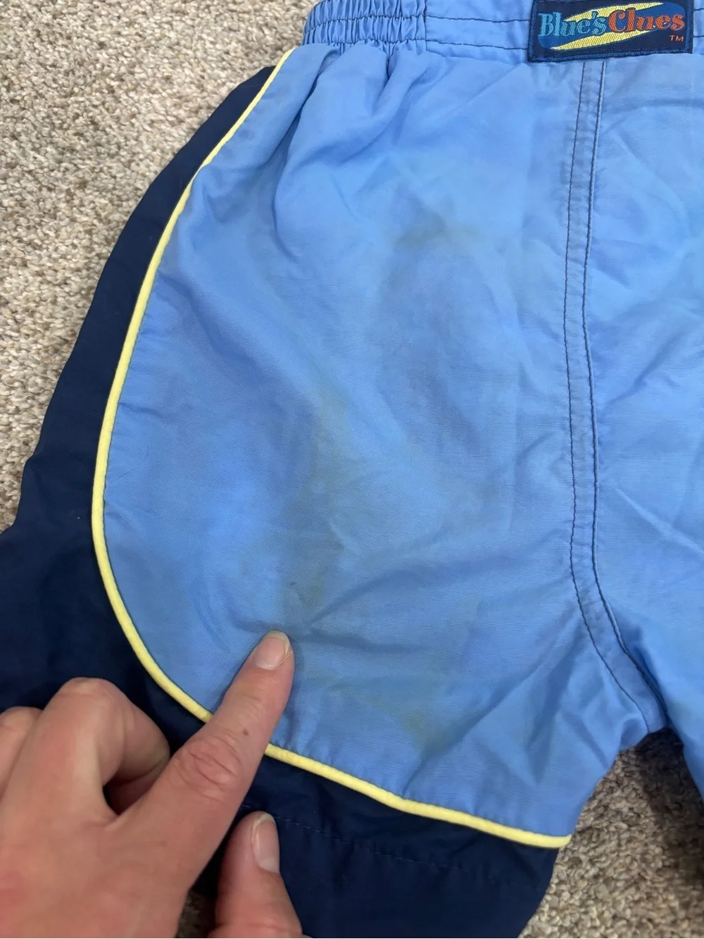 Vintage Blue’s Clue’s Baby Boy Toddler Boy 24 months Swim Trunks Swim Shorts